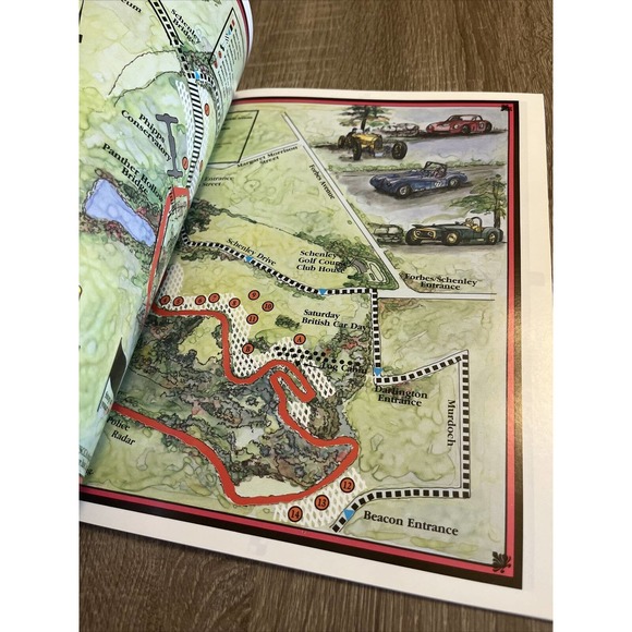 Pittsburgh Vintage Grand Prix Race Program 1989 Classic Autos Morgan Jaguar - Picture 11 of 16